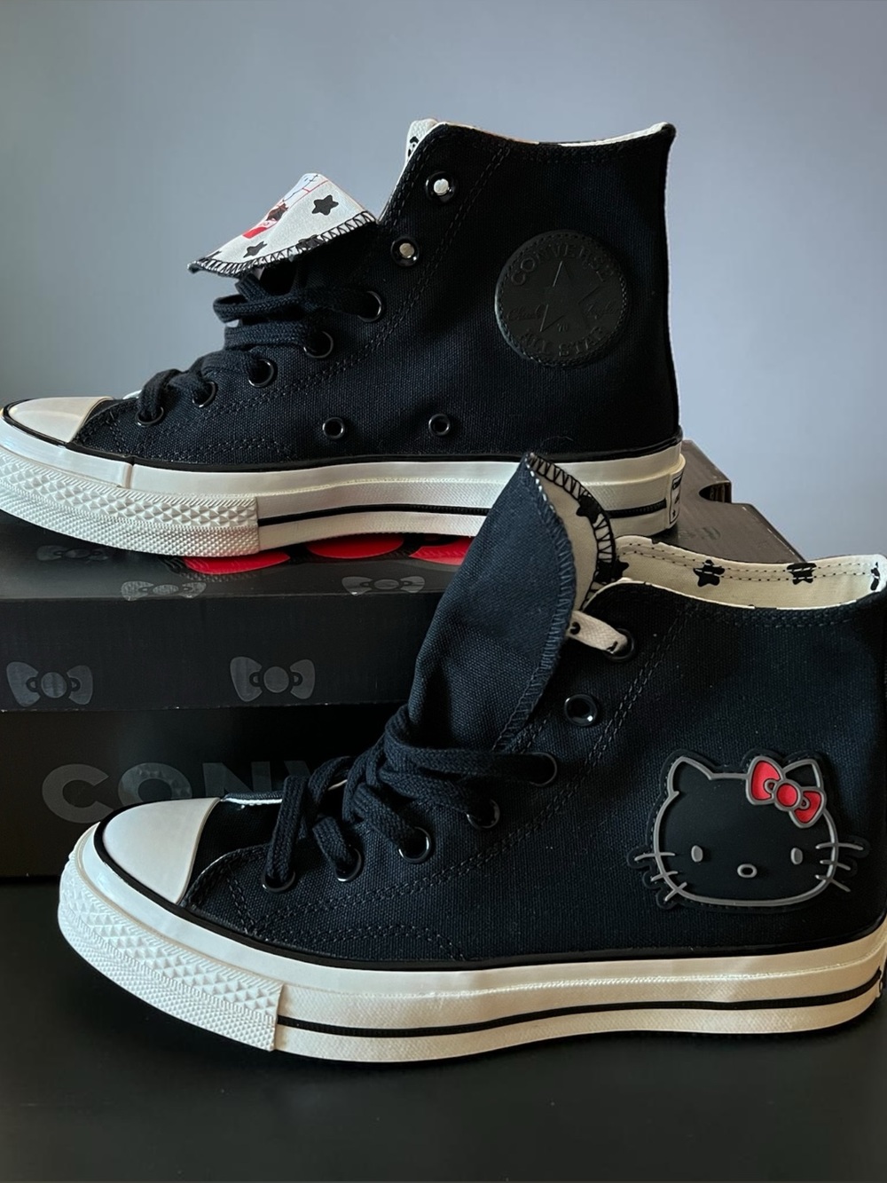 Hello Kitty x Converse Chuck 70 Hi Top 'Black'